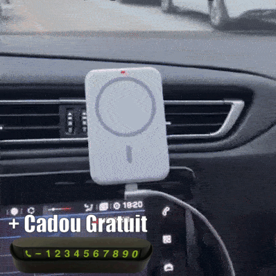 Suport Auto Magnetic cu Încărcare Wireless Rapidă + Cadou Gratuit
